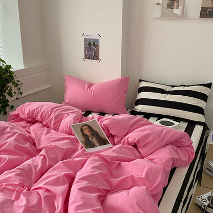 Four-piece Cotton Bed Sheet Duvet Cover Duvet Cover Bedding