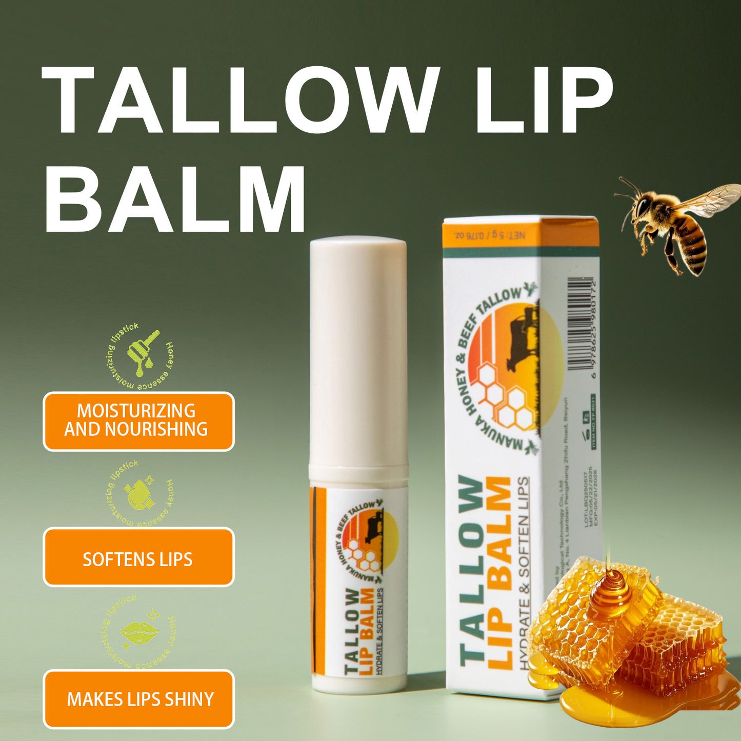Hydrating Lip Balm for Silky Smooth Lips Deep Hydration