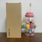 Alpaca Paradise Glass Straw Cup 460ml Pink Gradient - merch gone viral.