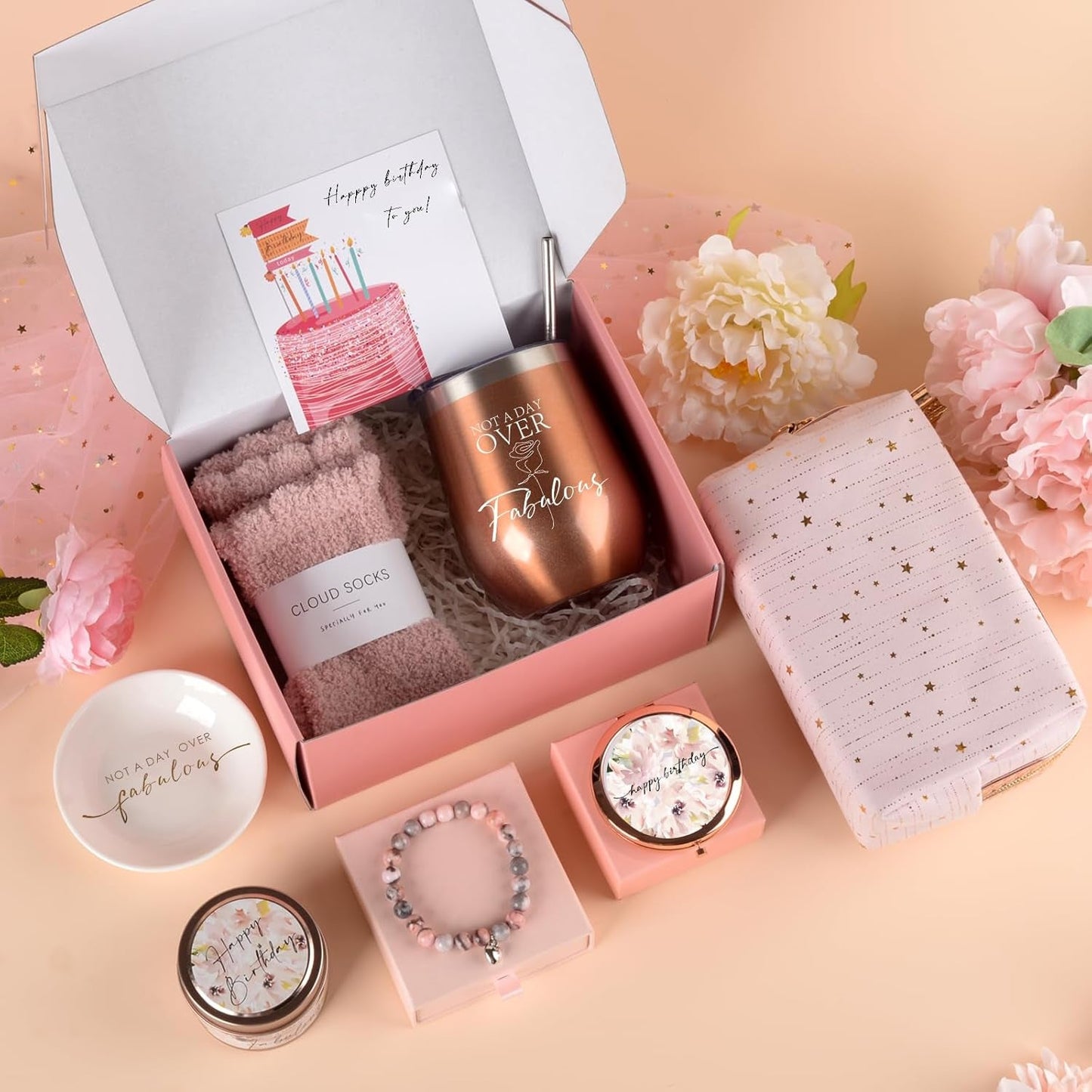 Aromatherapy Soy Wax Candle Bath Set Gift Box For Home Spa - Merch Gone Viral