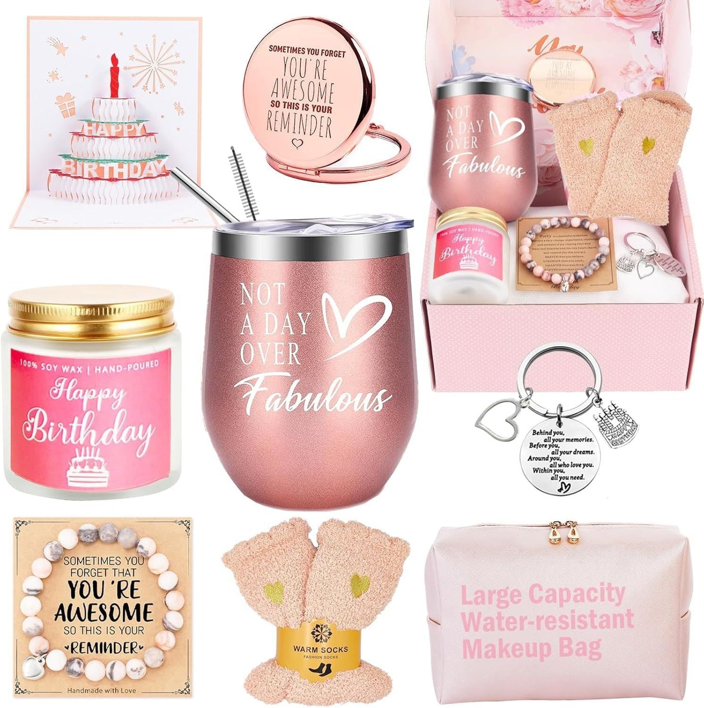 Aromatherapy Soy Wax Candle Bath Set Gift Box For Home Spa - Merch Gone Viral