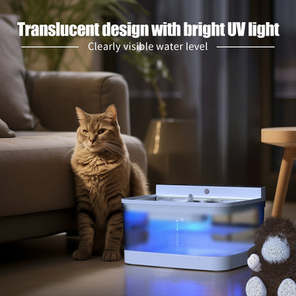 Automatic Pet Water Dispenser With Stainless Steel Reservoir For Cats And Dogs - Merch Gone Viral