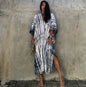 Rustic Chic Cotton Beach Cover-up Robe Dress