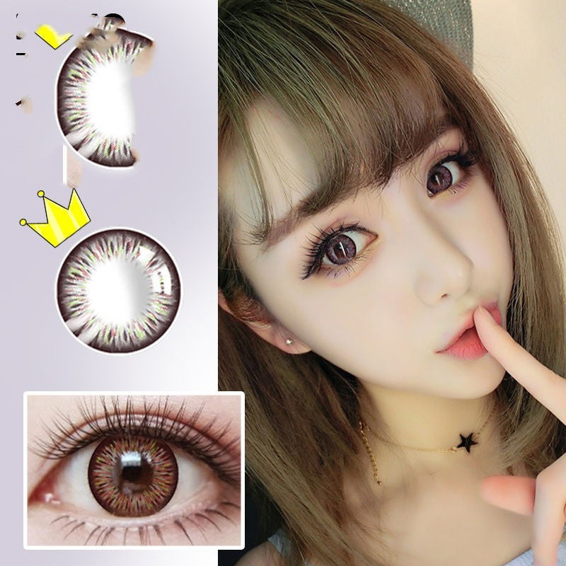 Premium Realistic RX Color Contact Lenses - Available in powers: -1.75, -2.00, -2.25 for sharp vision