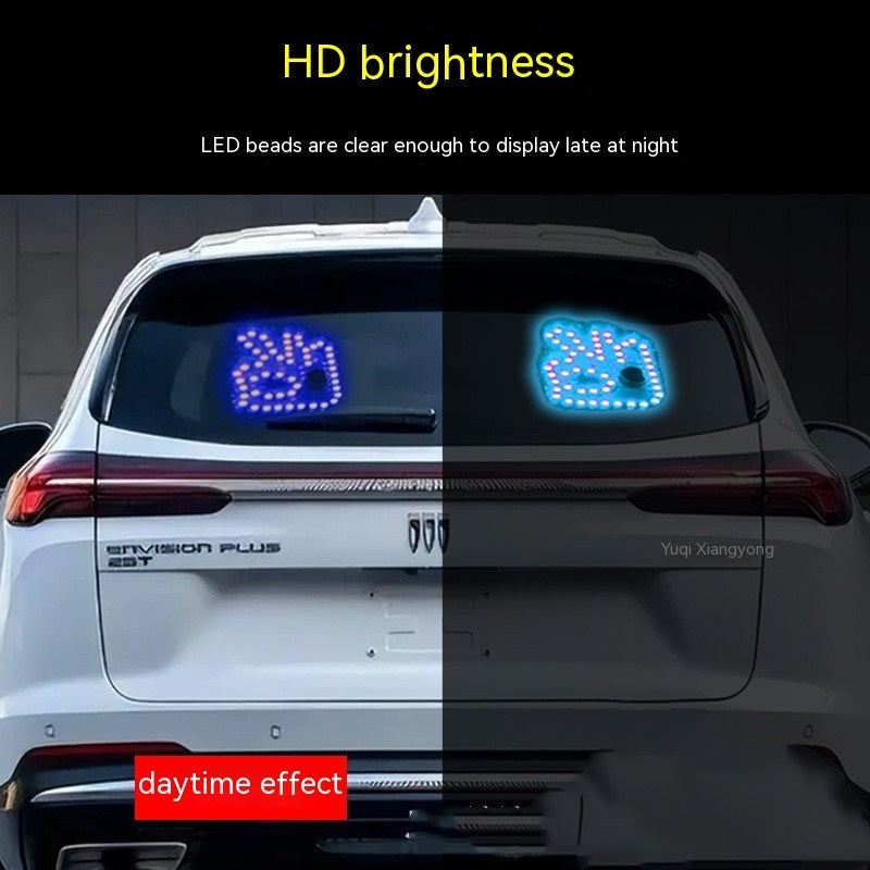 LED Car Gesture Light with Three Signals for Clear Road Communication