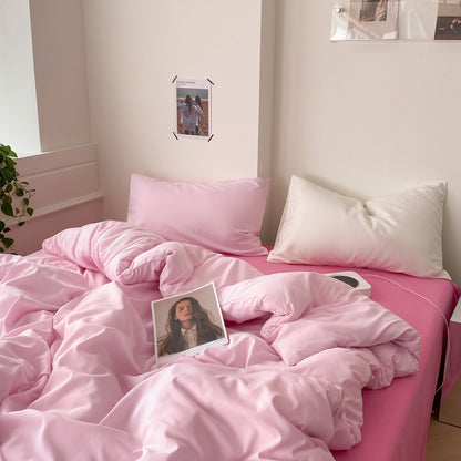 Four-piece Cotton Bed Sheet Duvet Cover Duvet Cover Bedding