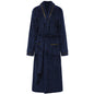 Coral Fleece Bathrobe Long Pajamas