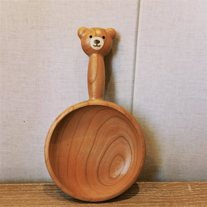 Black Walnut Bear Nut Bowl For Fruit Snacks And Desserts - Merch Gone Viral