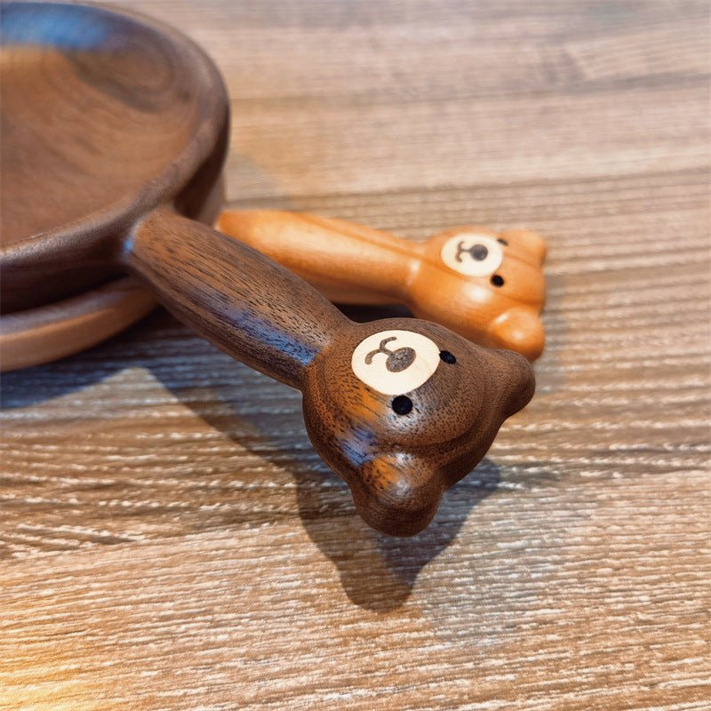 Black Walnut Bear Nut Bowl For Fruit Snacks And Desserts - Merch Gone Viral
