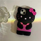 Bowknot Kitty Cat 3D Silicone iPhone Case Luxury Collection Exclusive Soft Touch Protection - merch gone viral.