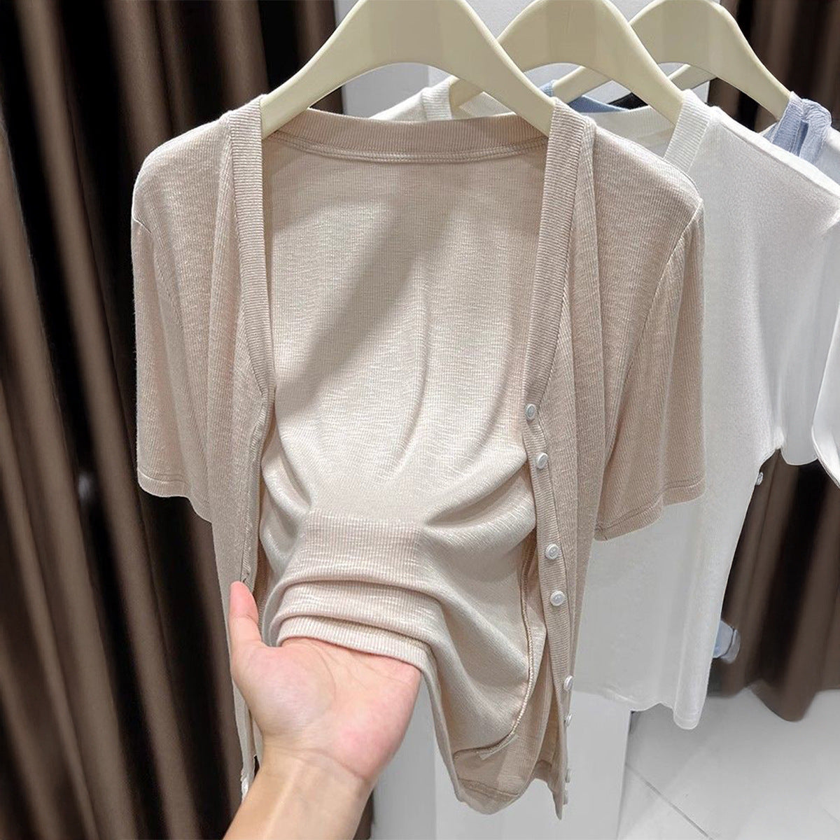 Casual Top Long Sleeve With Polyester For Daily Wardrobe Versatility