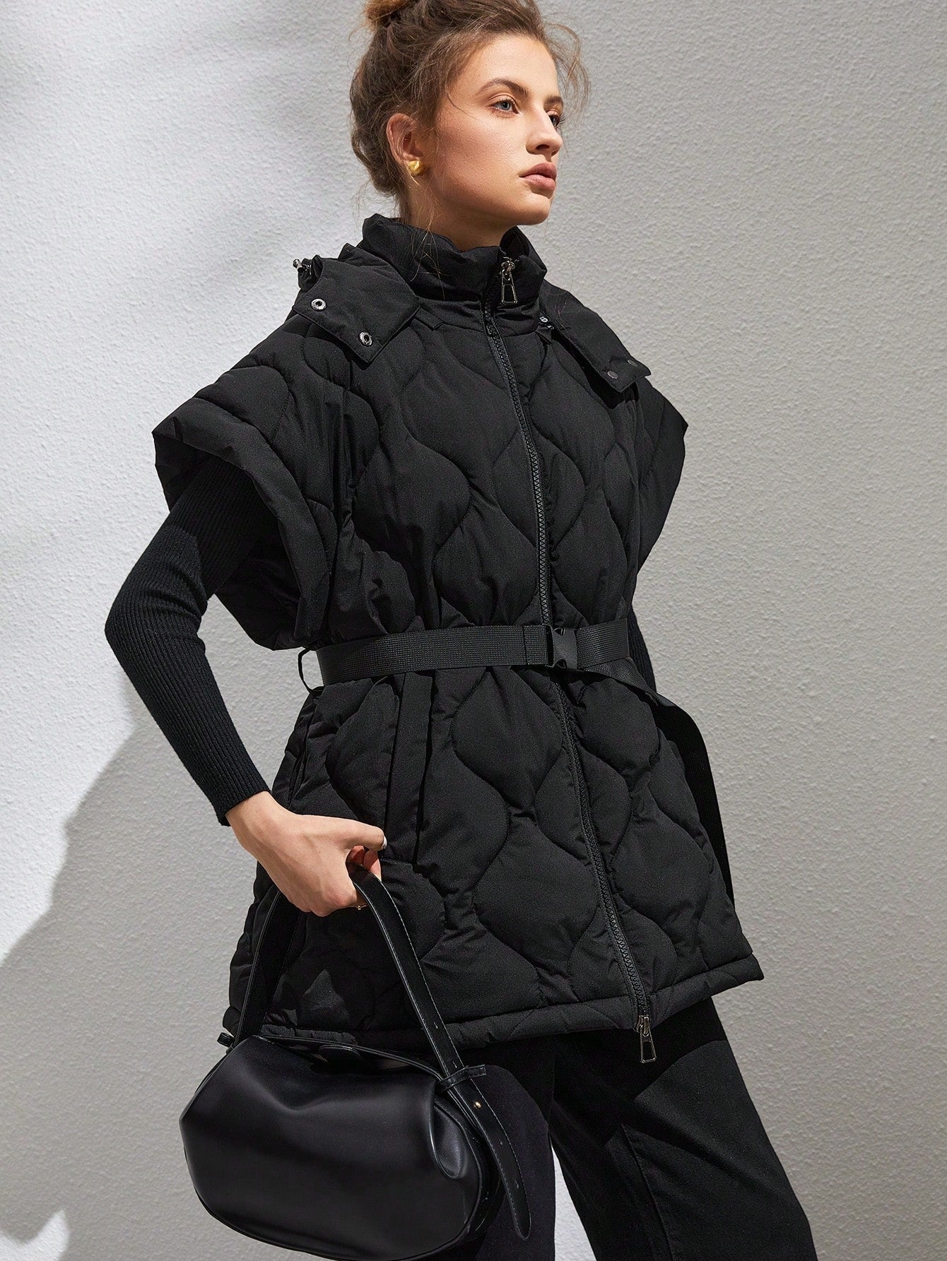 Soft Hoodie for Women with Oversized Pocket in Rich Melanin Tone