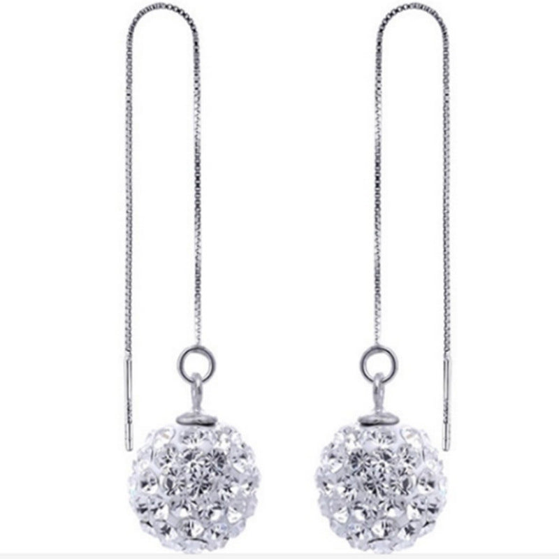 Featherlight Drop Earrings with Sparkling Crystal Accents for Everyday Radiance All Day Sparkle