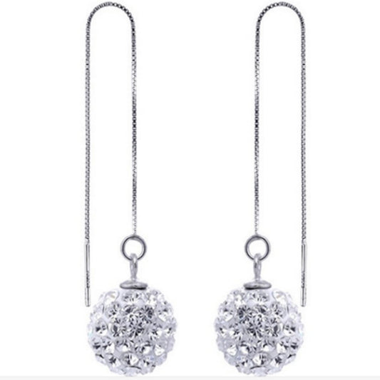 Featherlight Drop Earrings with Sparkling Crystal Accents for Everyday Radiance All Day Sparkle