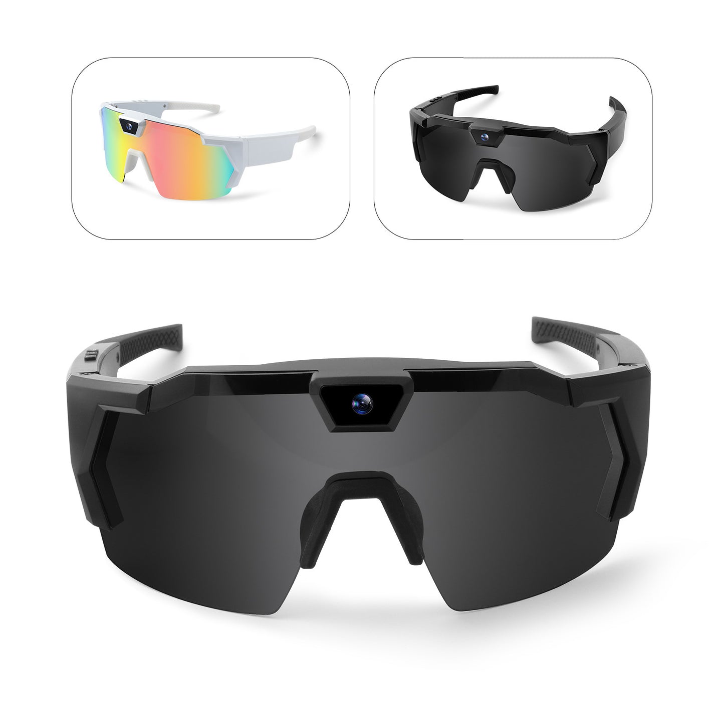 AI Riding Glasses With Built-In Camera For Skiing And Travel
