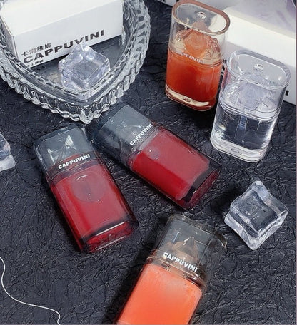 Capovinie Iceberg Lip Gloss Balm Glass Clear Oil - merch gone viral.