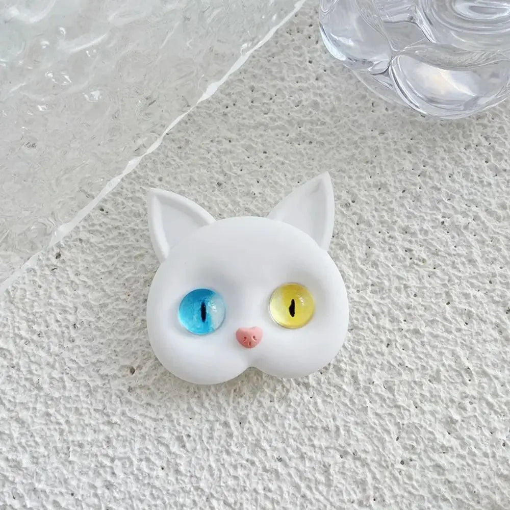 Cat 3D Cartoon Air Sac Bracket Phone Finger Grip Stand - Merch Gone Viral
