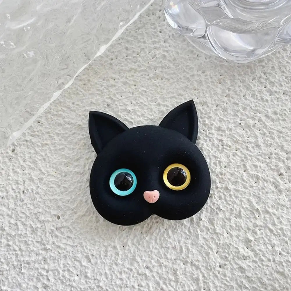 Cat 3D Cartoon Air Sac Bracket Phone Finger Grip Stand - Merch Gone Viral