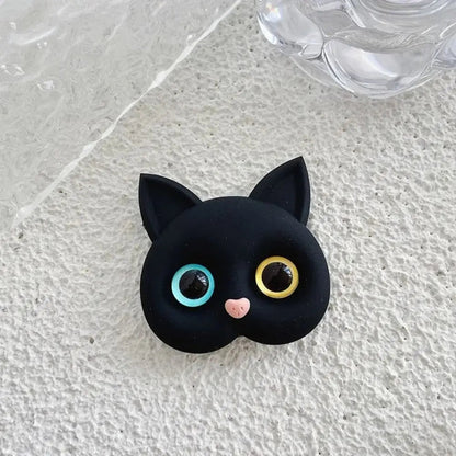 Cat 3D Cartoon Air Sac Bracket Phone Finger Grip Stand - Merch Gone Viral