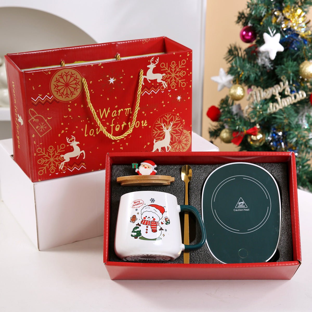 Ceramic Christmas Mug Gift Set - Merch Gone Viral