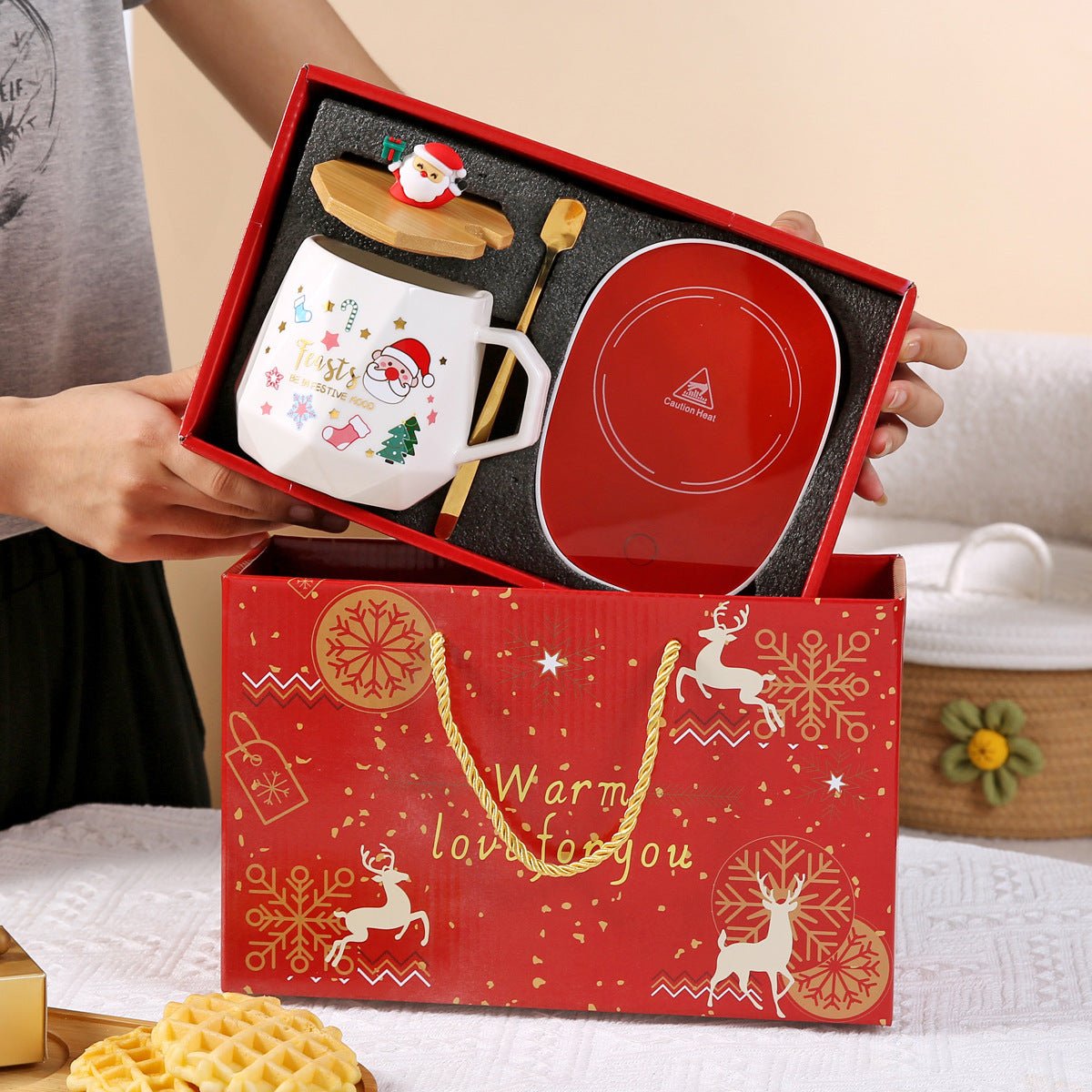 Ceramic Christmas Mug Gift Set - Merch Gone Viral