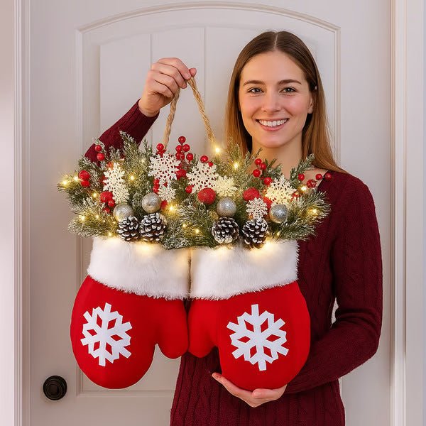 Christmas Crutch Candy Lollipop Gloves Ornaments - merch gone viral.