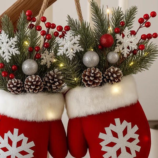 Christmas Crutch Candy Lollipop Gloves Ornaments - merch gone viral.