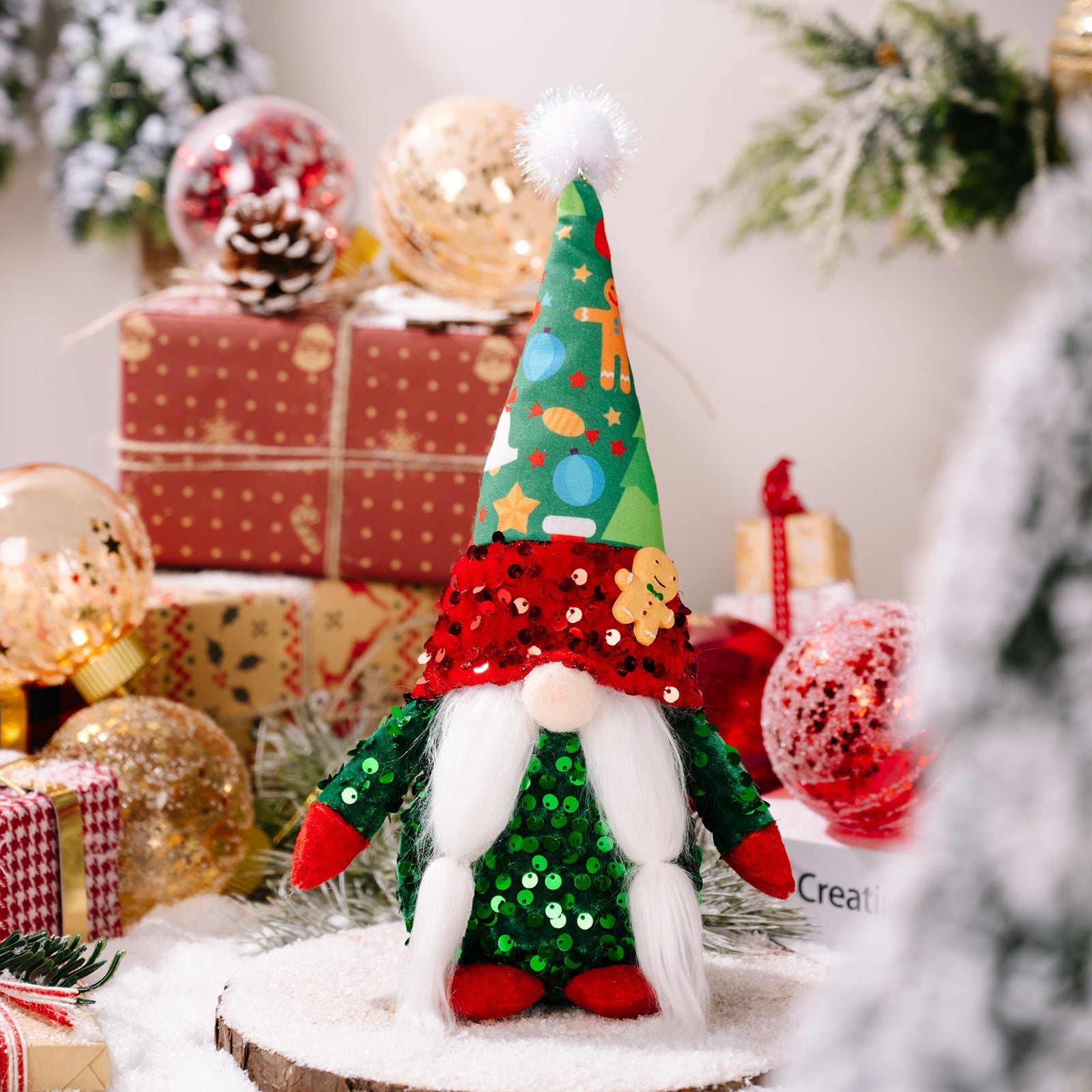 Christmas Ornament Dolls with LED lighting - Merch Gone Viral