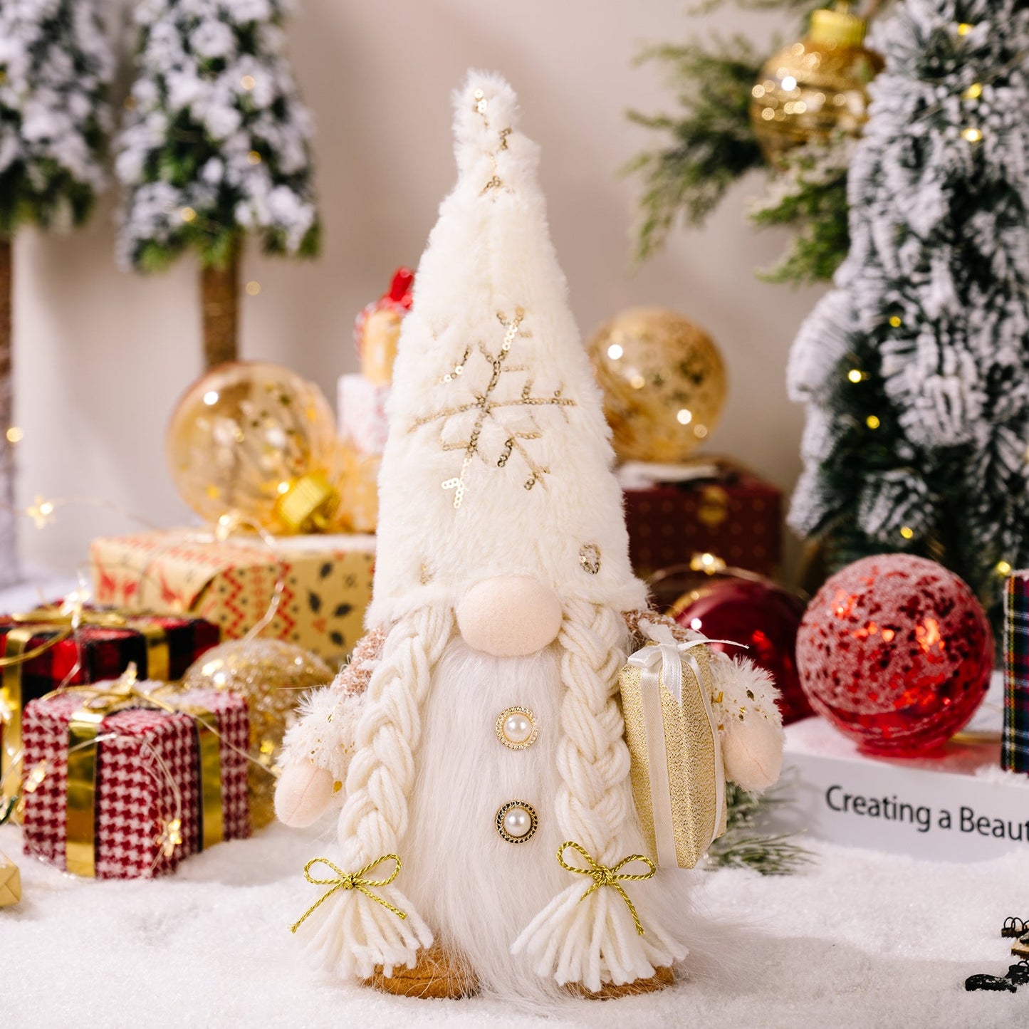 Christmas Ornament Dolls with LED lighting - Merch Gone Viral
