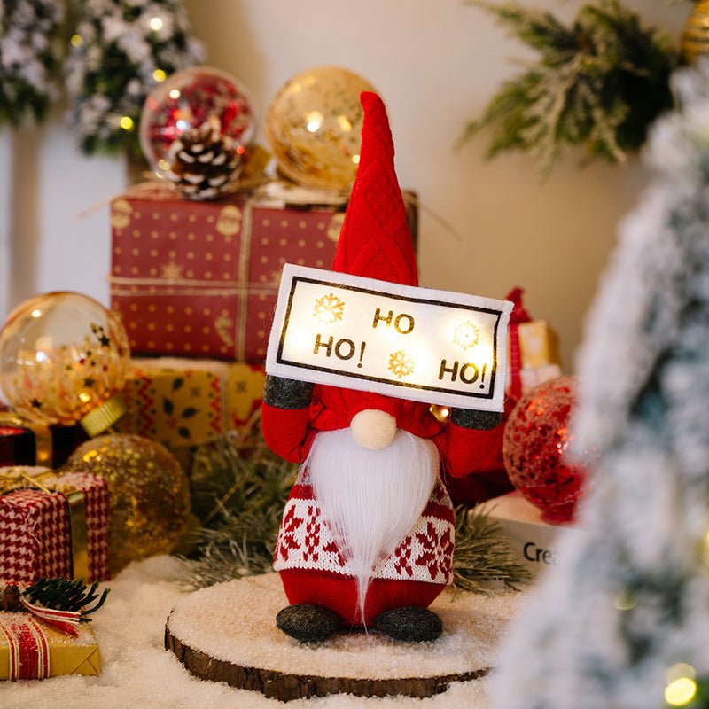 Christmas Ornament Dolls with LED lighting - Merch Gone Viral