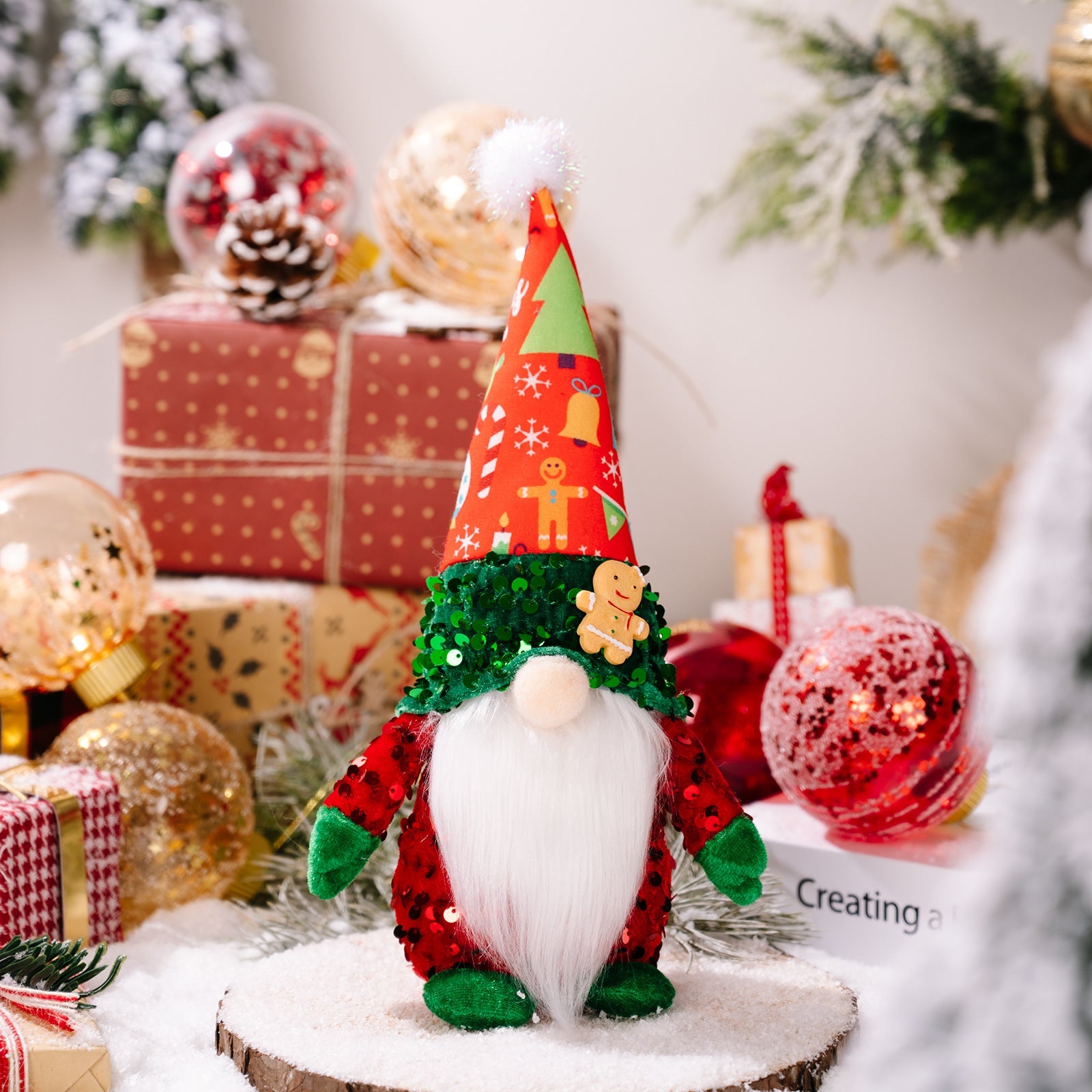 Christmas Ornament Dolls with LED lighting - Merch Gone Viral