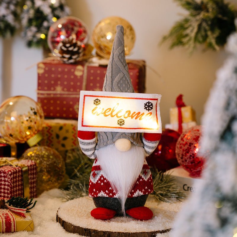 Christmas Ornament Dolls with LED lighting - Merch Gone Viral