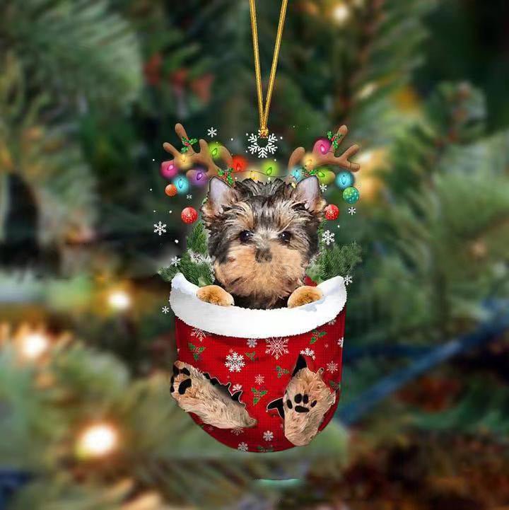 Christmas Tree Acrylic Dog Ornaments and Gifts - Merch Gone Viral
