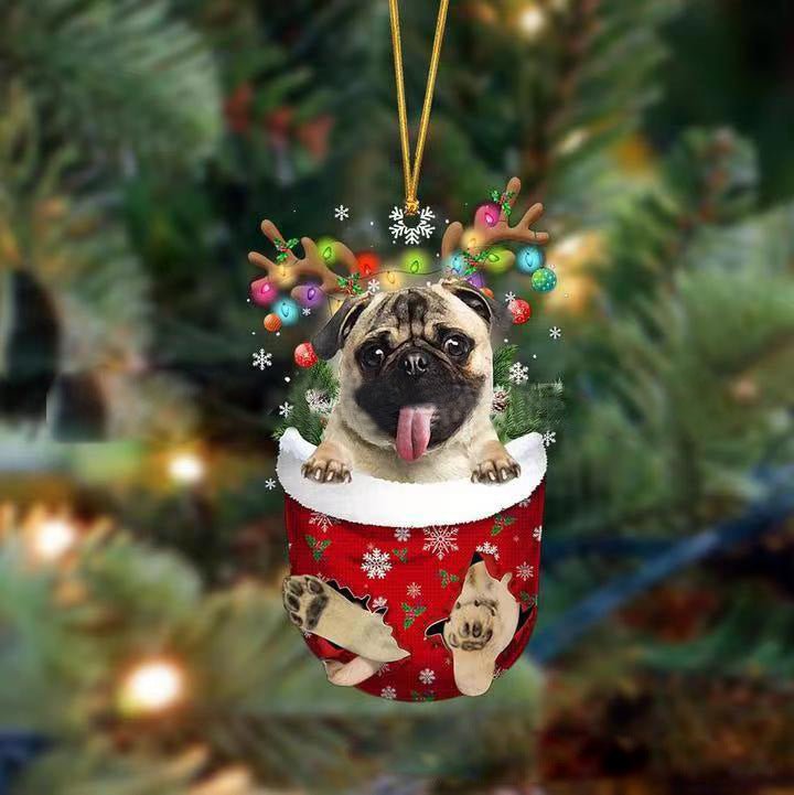 Christmas Tree Acrylic Dog Ornaments and Gifts - Merch Gone Viral