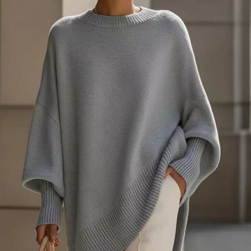 Core Spun Yarn Knit Pullover Sweater For Women Luxe Loose Fit Warmth - merch gone viral.