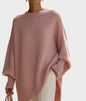 Core Spun Yarn Knit Pullover Sweater For Women Luxe Loose Fit Warmth - merch gone viral.