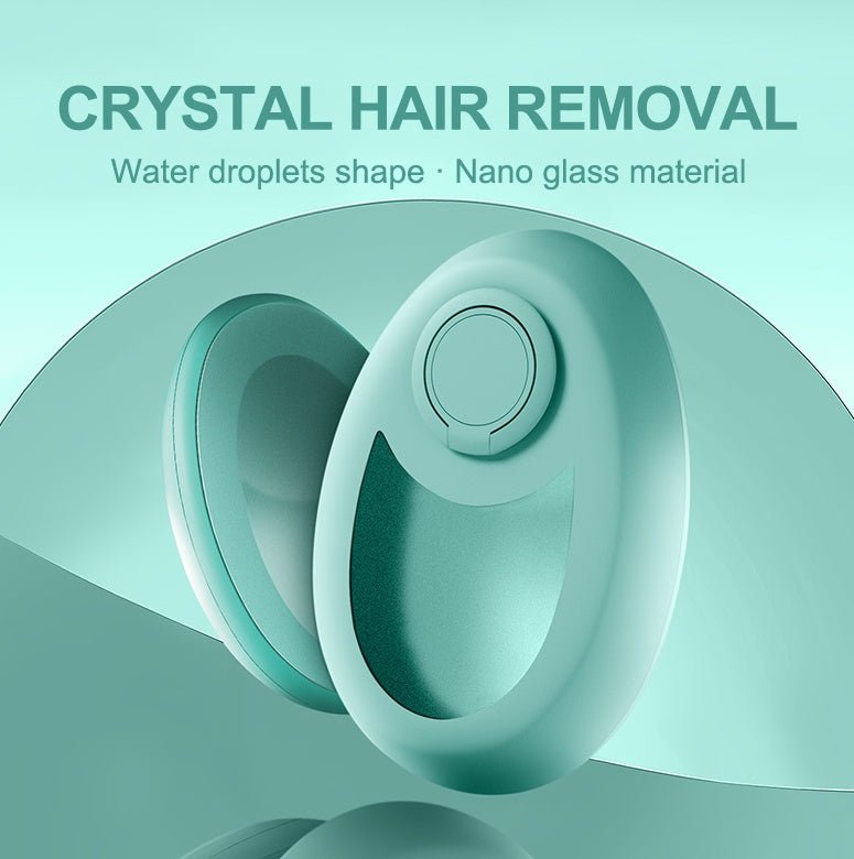Crystal Hair Removal Eraser Upgraded Pain Free Exfoliating Tool With Nano Glass Crystal Surface For Women And Men - merch gone viral.
