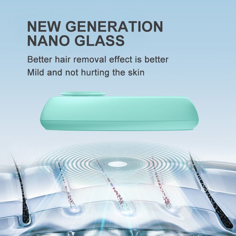 Crystal Hair Removal Eraser Upgraded Pain Free Exfoliating Tool With Nano Glass Crystal Surface For Women And Men - merch gone viral.