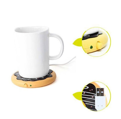 Cup Warmer Heat Beverage Mug Mat - merch gone viral.