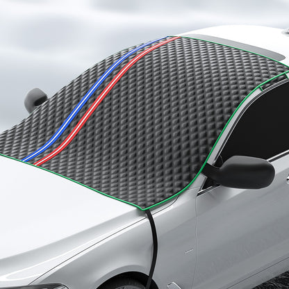 Reflective Car Sun Shade Shield With Heat And Glare Reduction