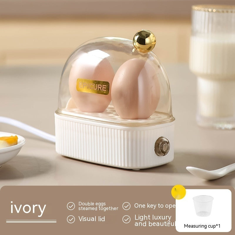 Egg Steamer with Precise Water Measuring for Consistent Soft or Hard Boiled Eggs