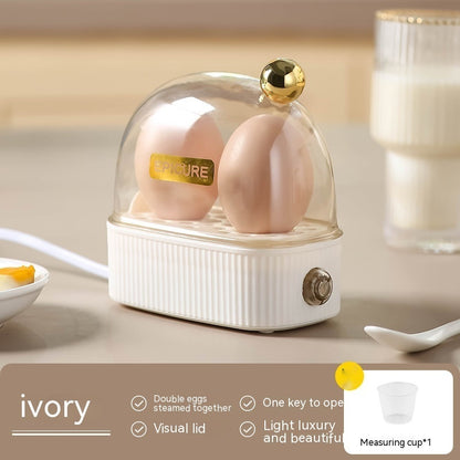Egg Steamer with Precise Water Measuring for Consistent Soft or Hard Boiled Eggs