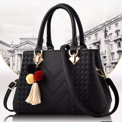 Premium Luxury Crossbody Handbag - Designer Vegan Leather Shoulder Bag for Women