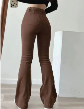 Breathable High-Waist Slim Denim Jeans for All Day Wear Confidence