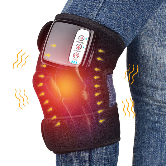 Electric Infrared Heating Knee Massager - Vibration Therapy Pain Relief Wrap