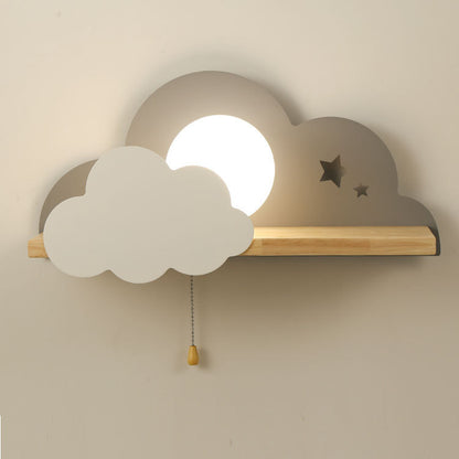 Simple Bedside Cloud Decoration Creative Wall Lamp