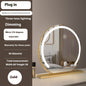 Smart Touch LED Light Mirror Makeup Desktop Dimming Fill Light Mirror Adjustable