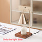 Soothing Aromatherapy Wax Lamp with Iron Accents Night Light
