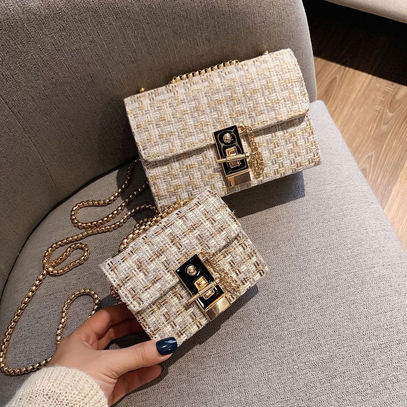 Designer Luxury Casual Square Crossbody Bag For Everyday Two Compact Sizes - merch gone viral.