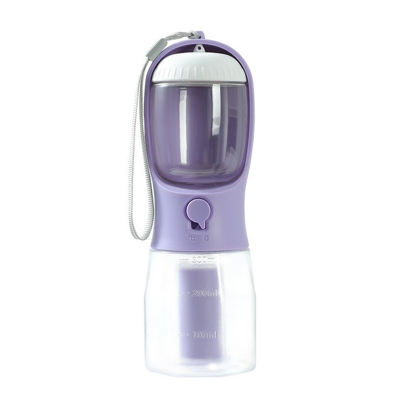 Dog Water Cup 3 In 1 Portable Bottle With Food And Waste Bag - Merch Gone Viral